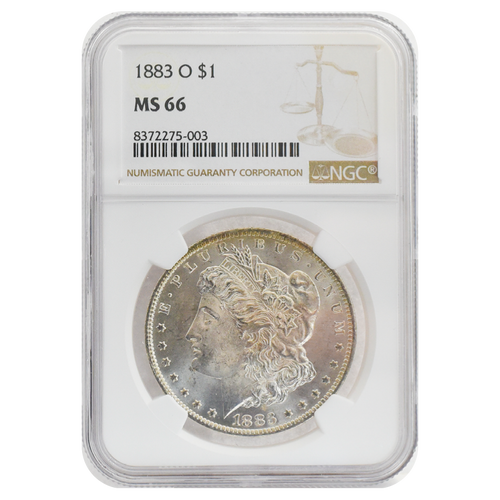 1883-O Morgan Dollar MS66 NGC