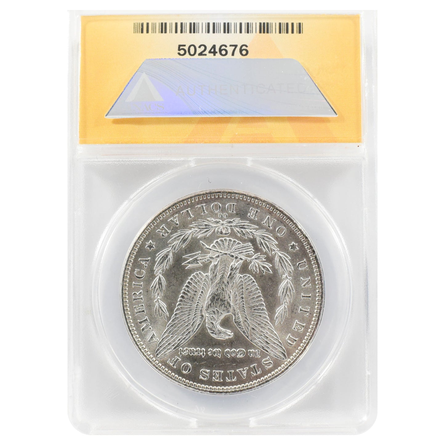 1891-CC Morgan Dollar MS61 ANACS