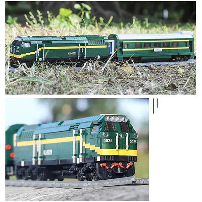 Motorized Diesel Locomotive
