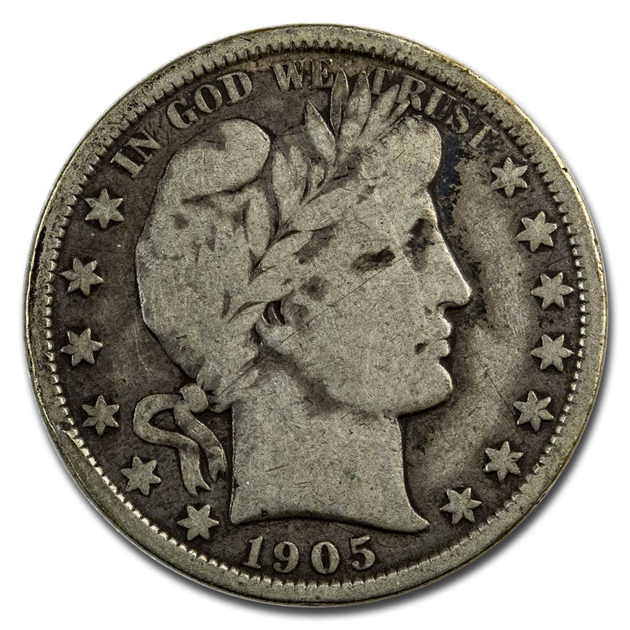 1905-O Barber Half Dollar - Fine