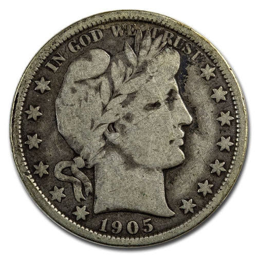 1905-O Barber Half Dollar - Fine