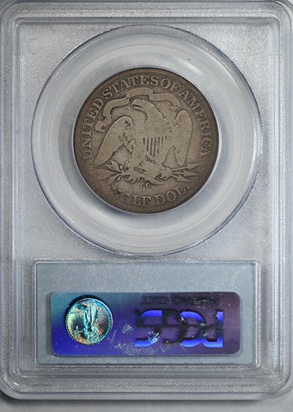 1871-CC Liberty Seated Half Dollar 50C PCGS AG03 CAC