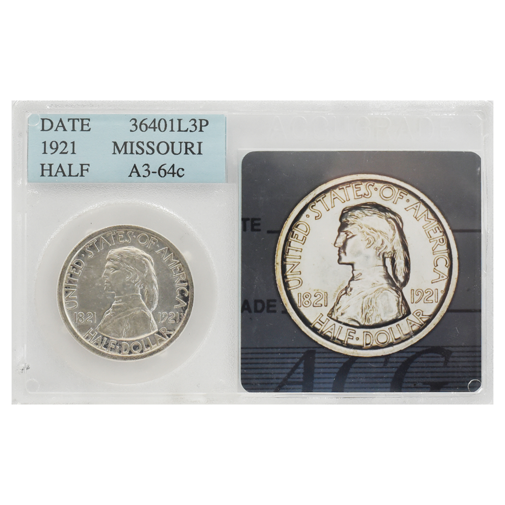 1921 Missouri Commemorative Half Dollar