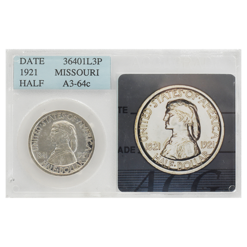 1921 Missouri Commemorative Half Dollar