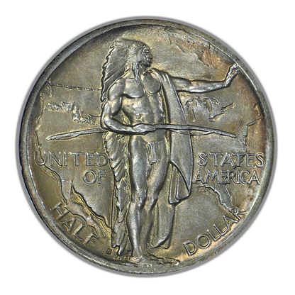 1938-S Oregon Trail Classic Commemorative Half Dollar 50C NGC Fatty MS64 CAC