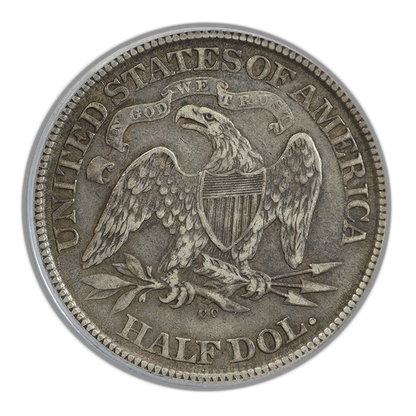 1873-CC Liberty Seated Half Dollar 50C PCGS VF30 - Arrows