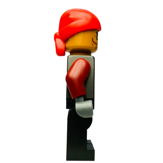 Orc - Medium Nougat Head, Red Bandana, lor138, Lord of the Rings™ Minifigure