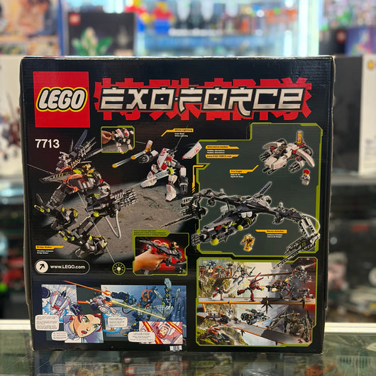 Bridge Walker vs. White Lightning, 7713 - Exo-Force Set