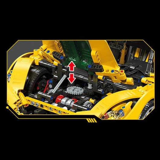 Track-Only Hypercar P1 GTR Yellow