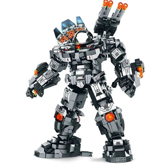Transforming Super Heroes Steel Mecha Robot Bricks Toy