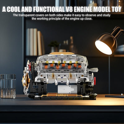 Functional V8 Engine Model