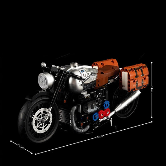 Retro Classic Motorcycle