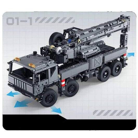Armored Military Crane Truck