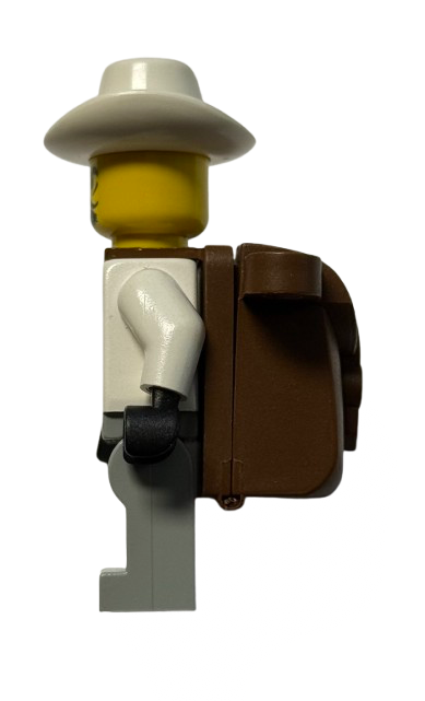 Señor Palomar / Señor Gomez {Senor} - Brown Backpack, adv043 - Adventurers Minifigure (Copy)