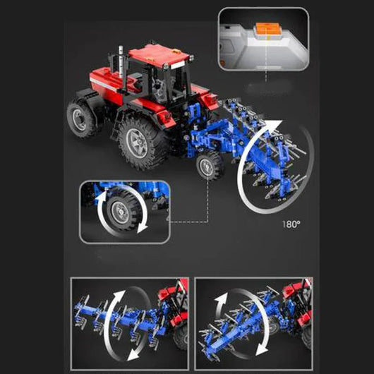 RC Plowing Tractor