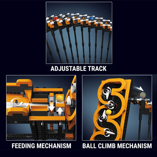 Motorised GBC Harp Track Marble Run