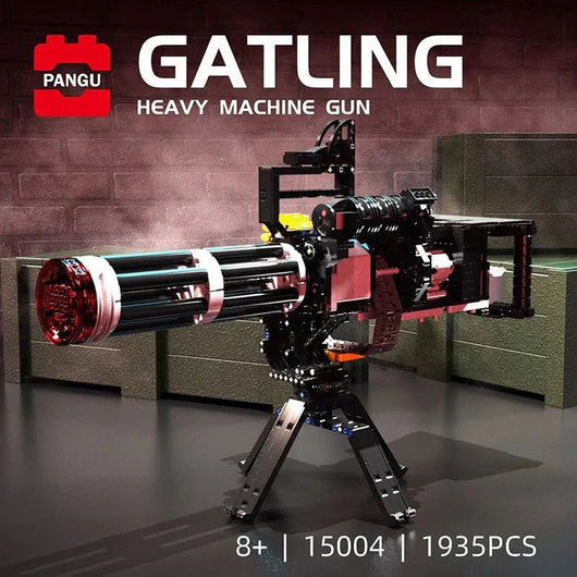Motorized Gatling Heavy Machine