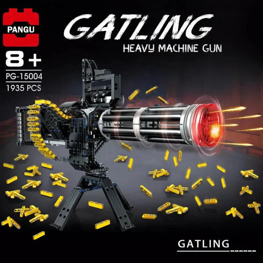 Motorized Gatling Heavy Machine