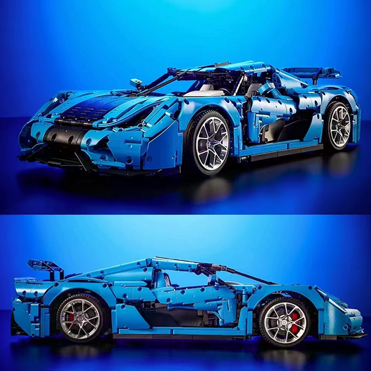 Swedish Hypercar Regera - Electric Blue