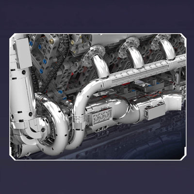 5.5L AMG V8 Engine & Gearbox