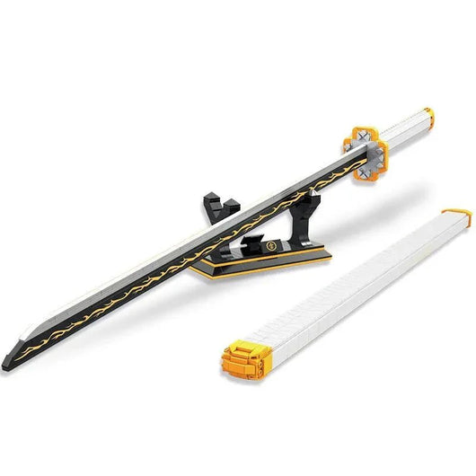 Demon Slayer Zenitsu Katana Sword Bricks Toy