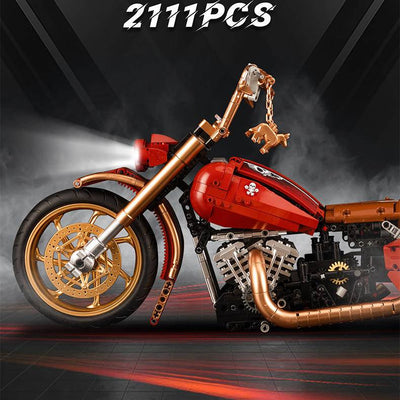 Red Custom Chopper