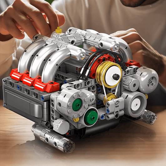 Motorized Flat-6 Boxer Engine