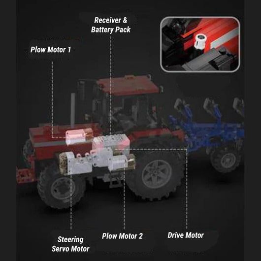 RC Plowing Tractor