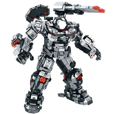 Transforming Super Heroes Steel Mecha Robot Bricks Toy