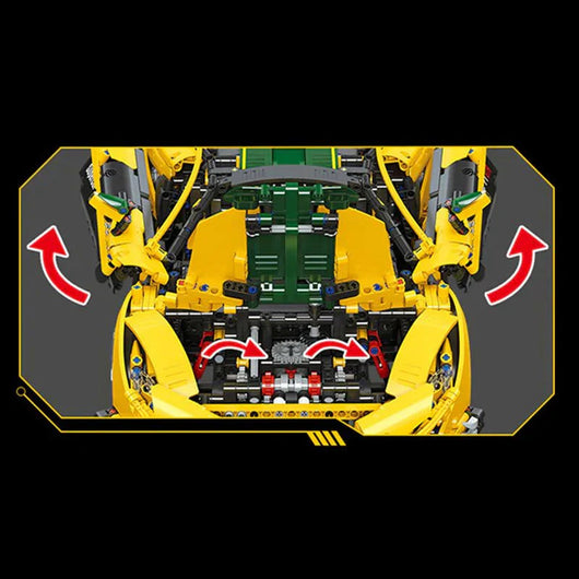Track-Only Hypercar P1 GTR Yellow