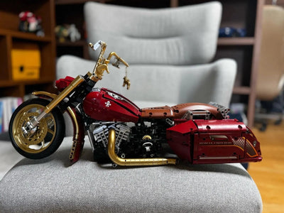 Red Custom Chopper