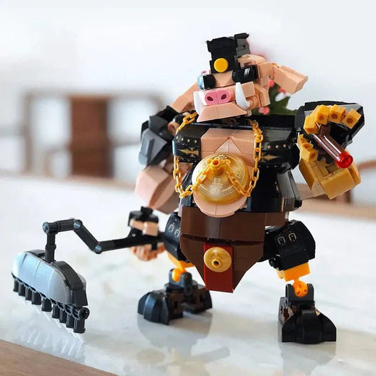 Movie King Monkie Pig Warrior Mecha Bricks Toy
