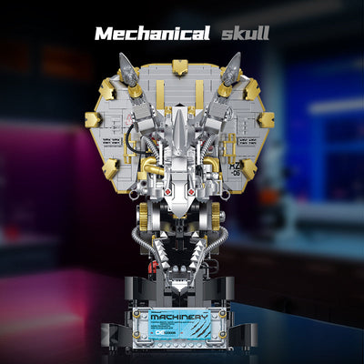 Cyber Triceratops Head