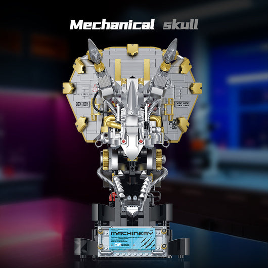 Cyber Triceratops Head