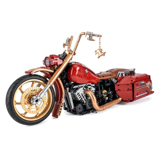 Red Custom Chopper