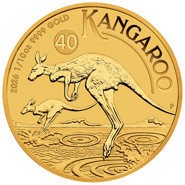 2026 1/10 oz Australian Gold Kangaroo BU