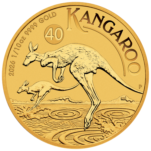 2026 1/10 oz Australian Gold Kangaroo BU