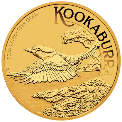 2026 1/10 OZ GOLD KOOKABURRA BU
