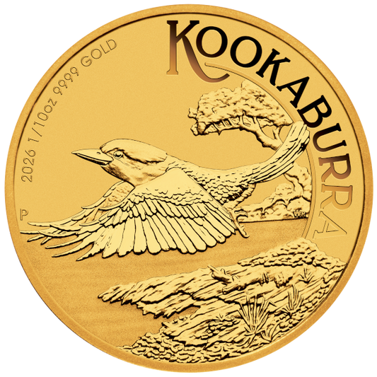 2026 1/10 OZ GOLD KOOKABURRA BU