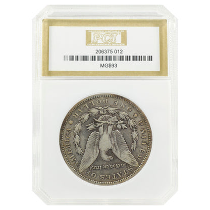 1893 Morgan Dollar VF25 PCI