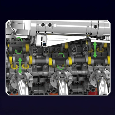 5.5L AMG V8 Engine & Gearbox