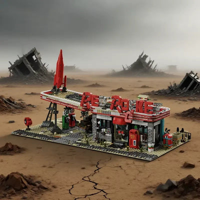 Red Rocket Abandoned Gas Station Fallout