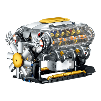 Functional V8 Engine Model