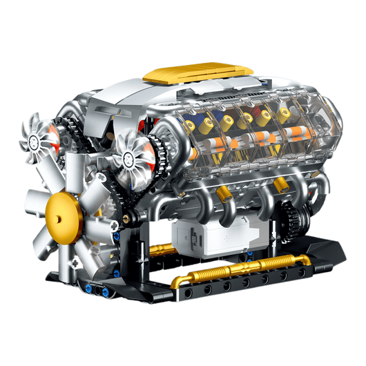 Functional V8 Engine Model