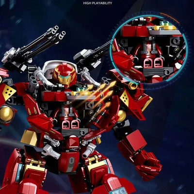 Monkey King Lonely Warrior Hulk Mecha Bricks Toy