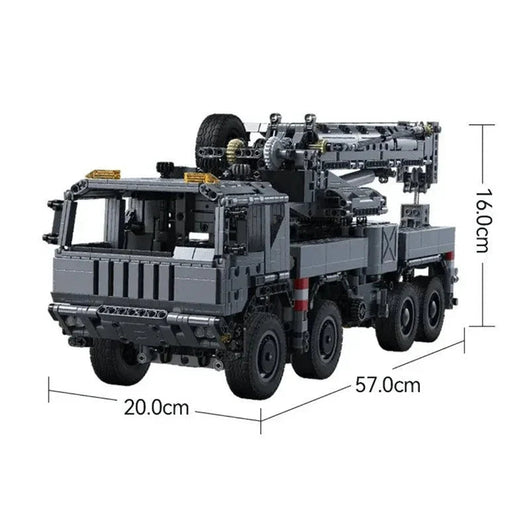 Armored Military Crane Truck