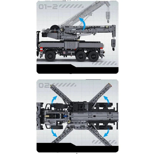 Armored Military Crane Truck