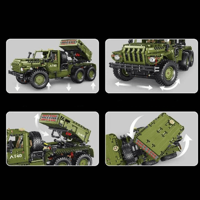 Remote Controlled Katyusha Rocket Launcher