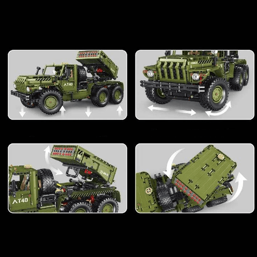 Remote Controlled Katyusha Rocket Launcher