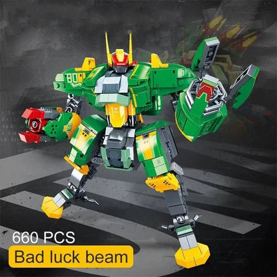 Bad Luck Beam Mecha Robot Warrior